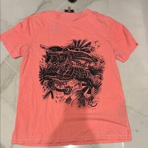 Burberry Pink Graphic Tee